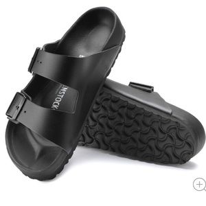 Birkenstock Arizona Black Leather Women’s Size 39 / 8 US EUC